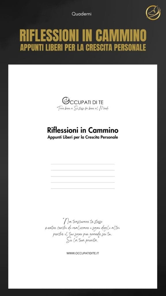 17 Riflessioni in Cammino Occupati di Te