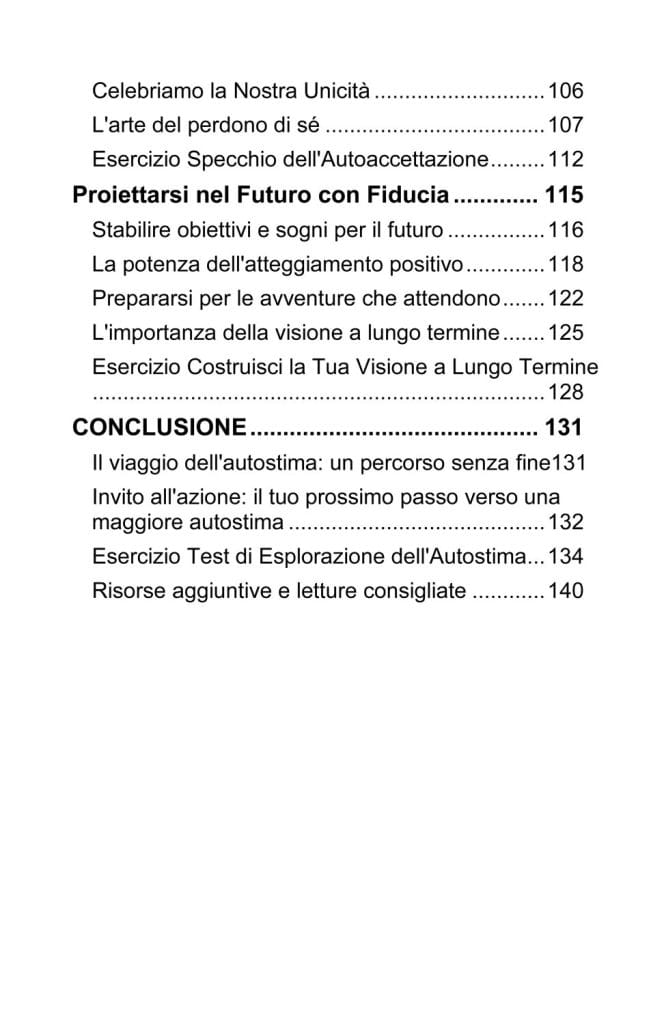 Indice - Il Superpotere dell'Autostima - Coltivare l'Autostima Dopo i 50 Anni_Pagina_3 Autostima - Il Tuo Superpotere Occupati di Te