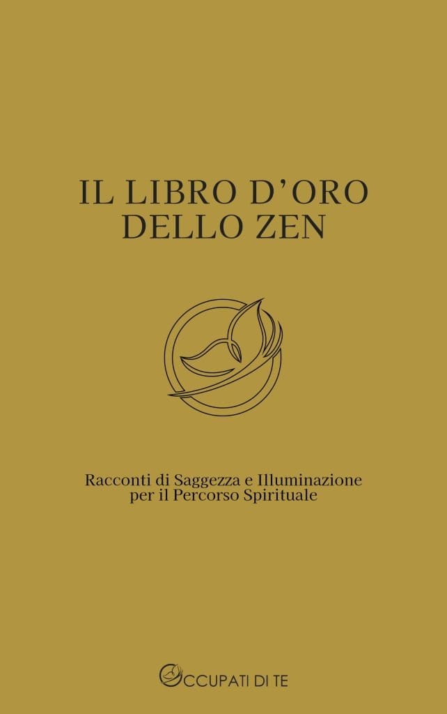 Nero e Giallo Genio Autobiografia Copertina Libro Il Libro d'Oro dello Zen Occupati di Te